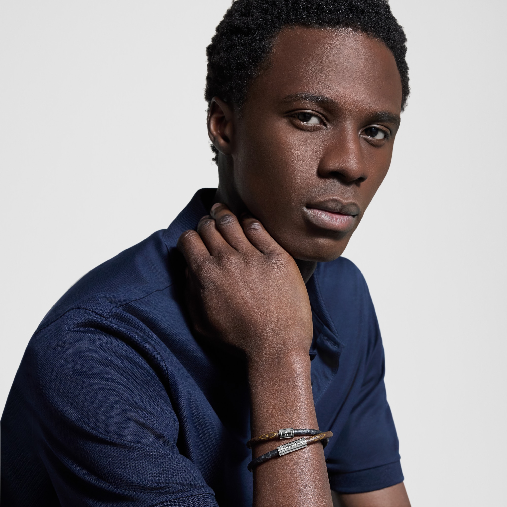LOUIS VUITTON ブラスレ・Keep It Double Leather ダブルレザー Keep It Double Bracelet Monogram - Men - Fashion Jewelry
